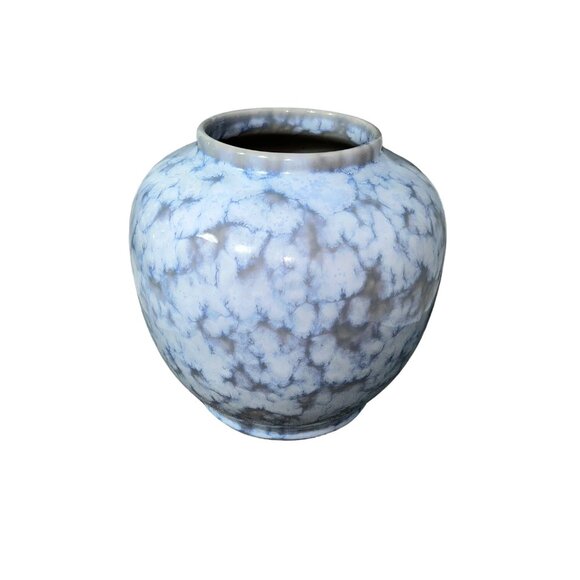 Gorgeous Ceramic Pot Sky Blue, Stormy Gray and Cloud White - Picture 9 of 13
